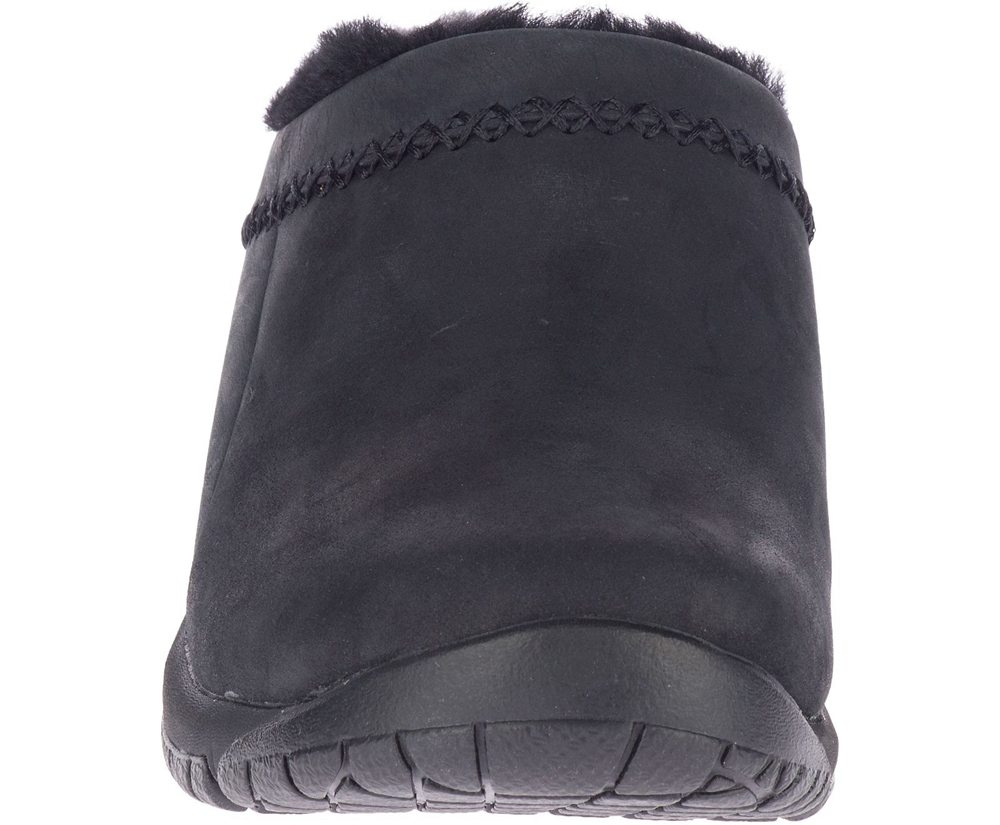 Merrell Slip Ons Damskie Czarne - Encore Ice 4 Skórzane - 638519-DMQ